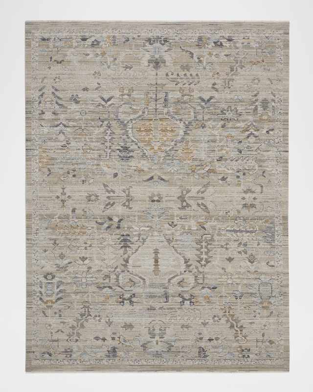 Lynx Taupe Power-Loomed Rug, 12' x 15'